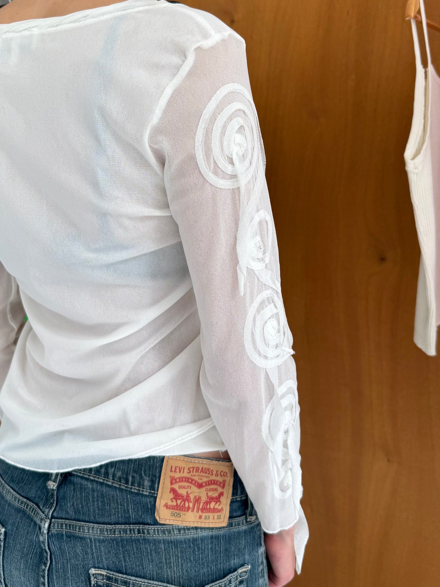 Sheer Pattern Top