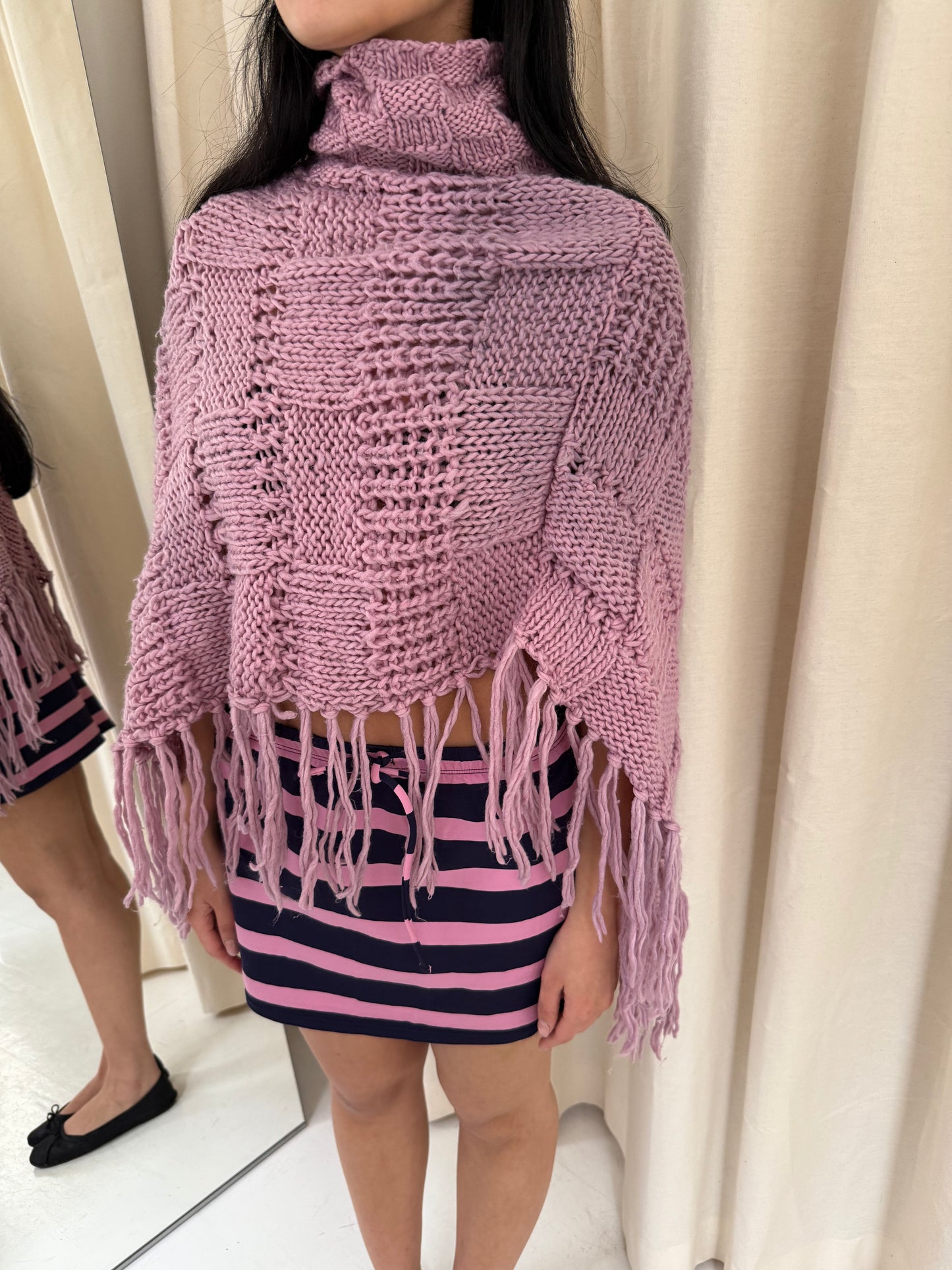 Knitted Poncho