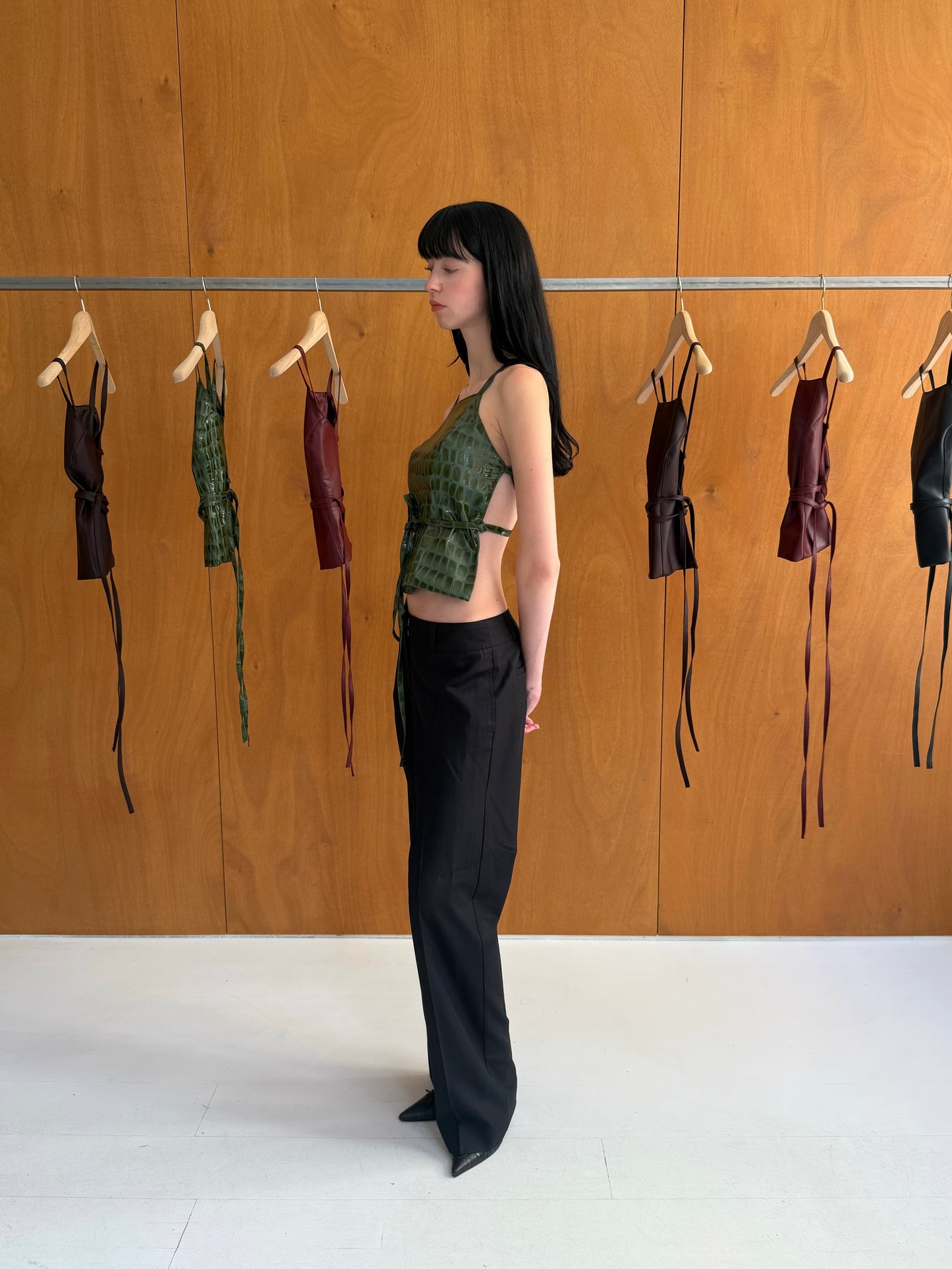 Green Leather Top (Special Edition)