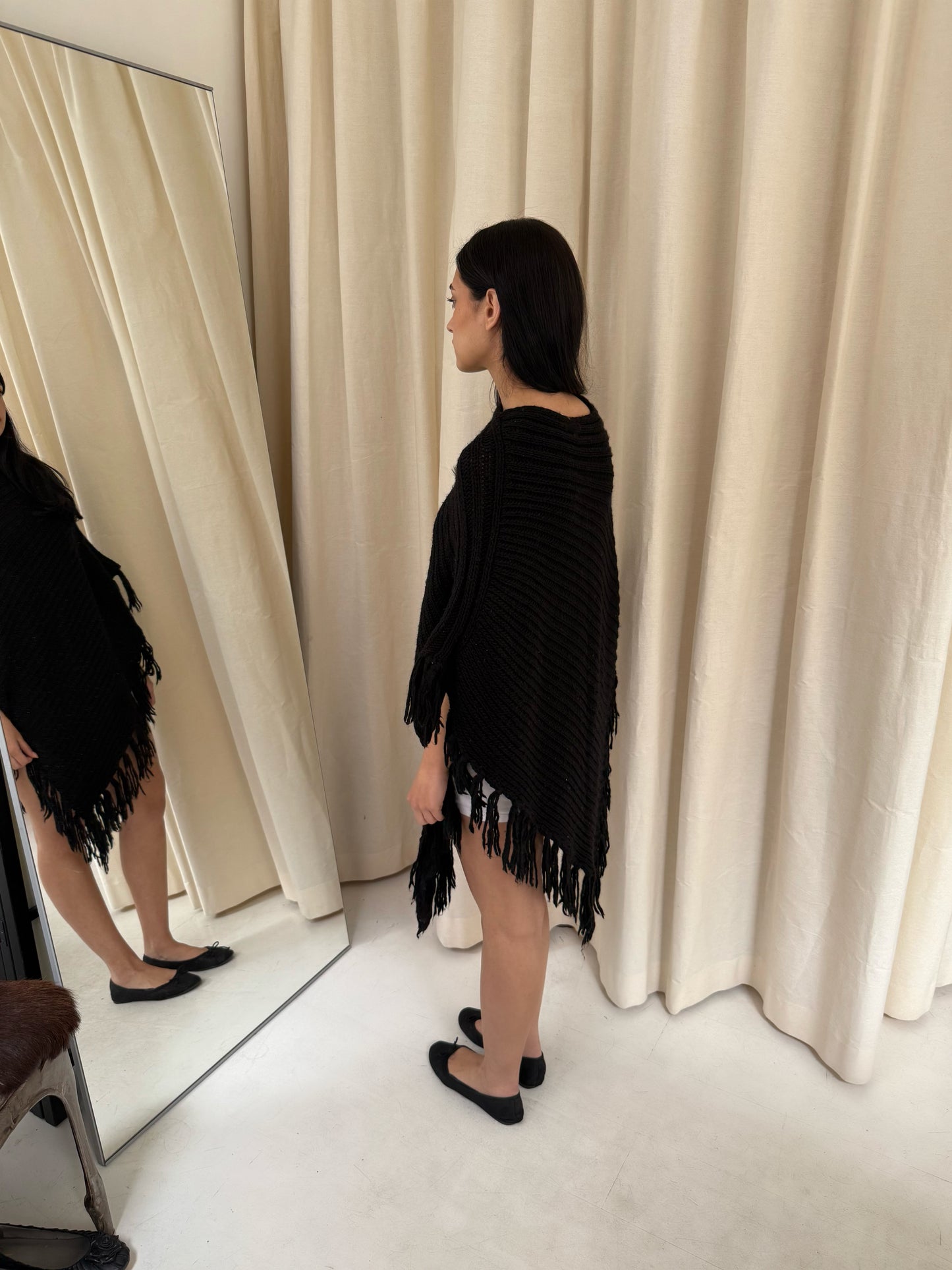Knitted Poncho