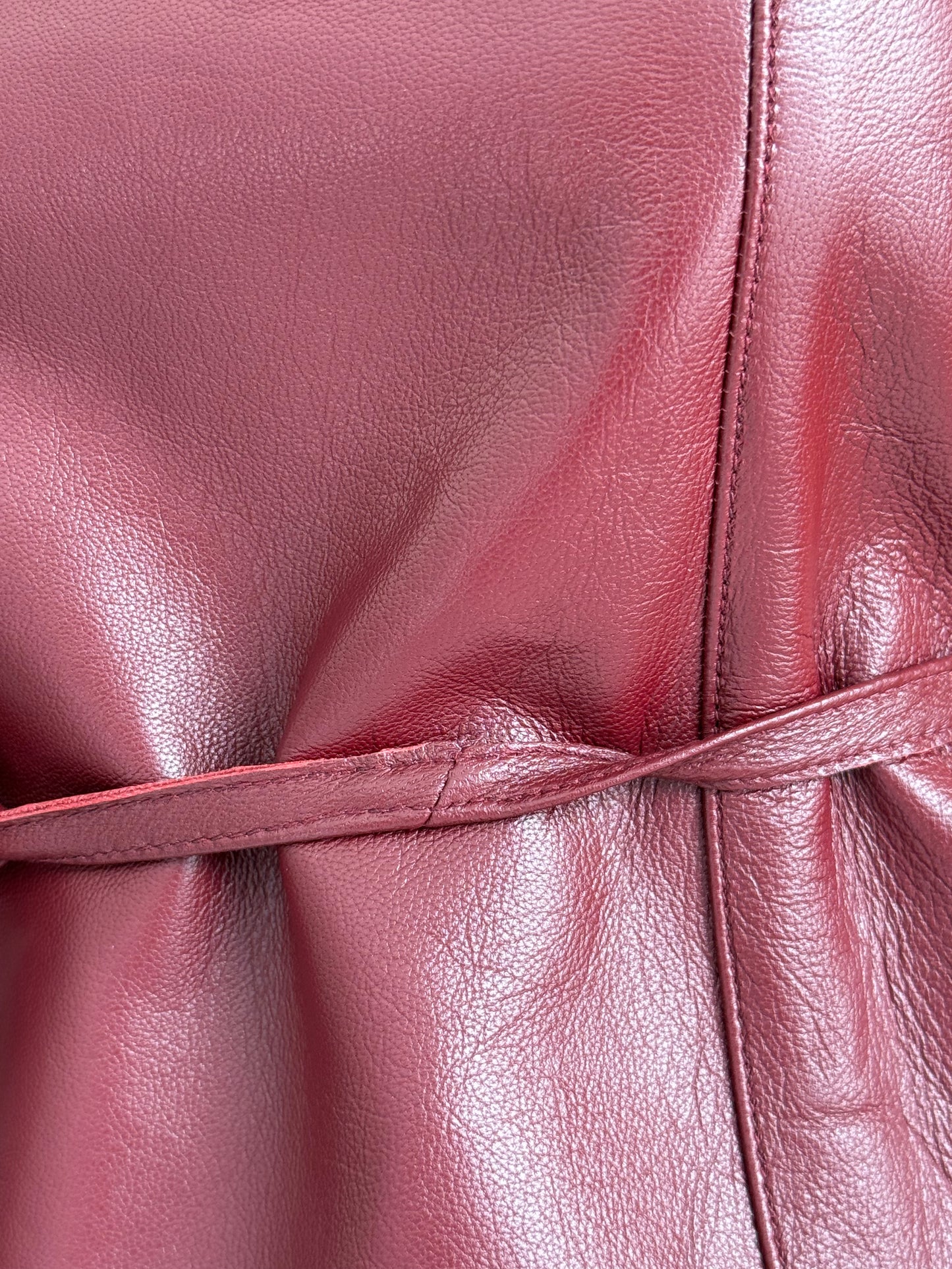 Red Leather Top