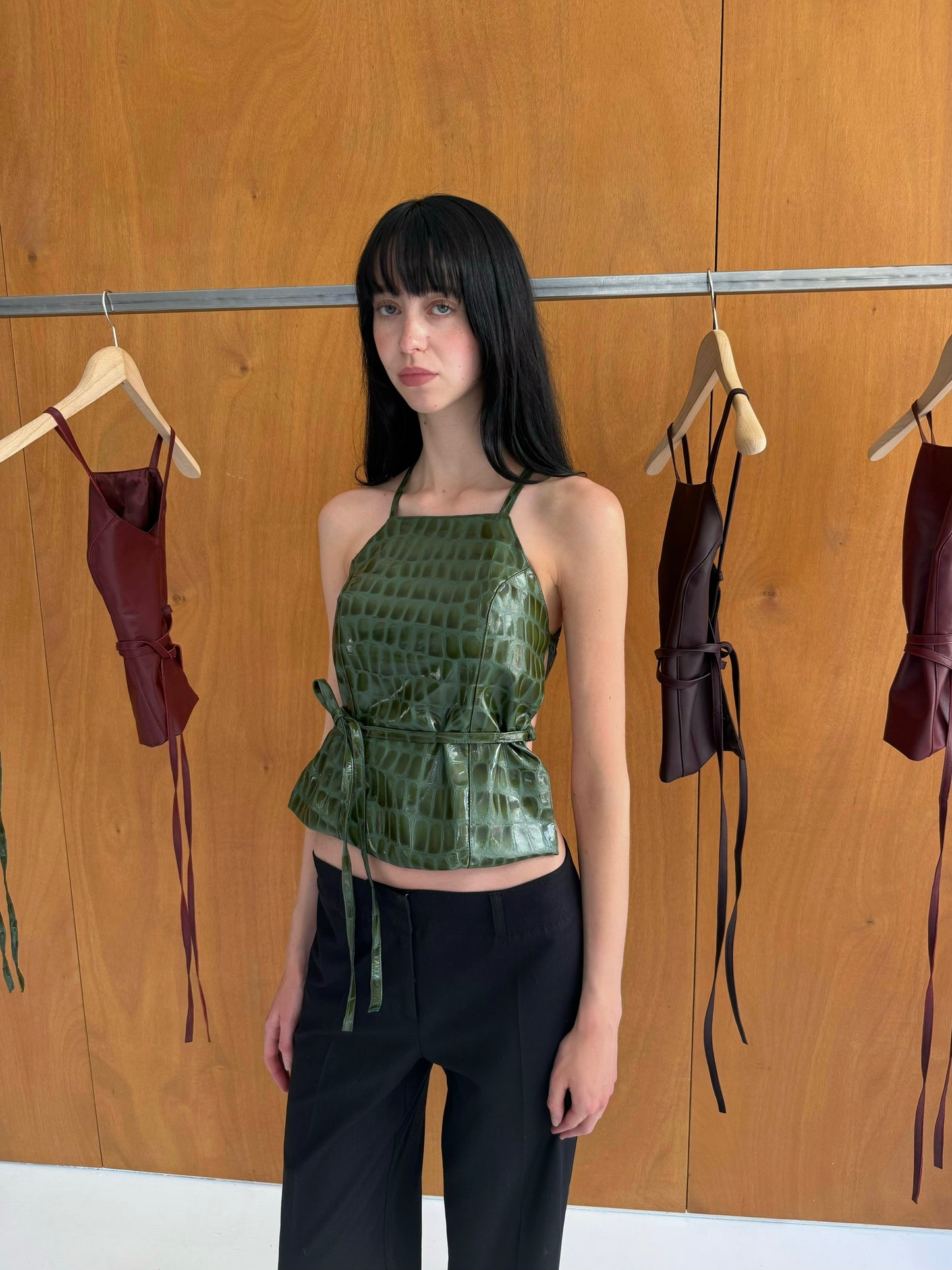 Green Leather Top (Special Edition)