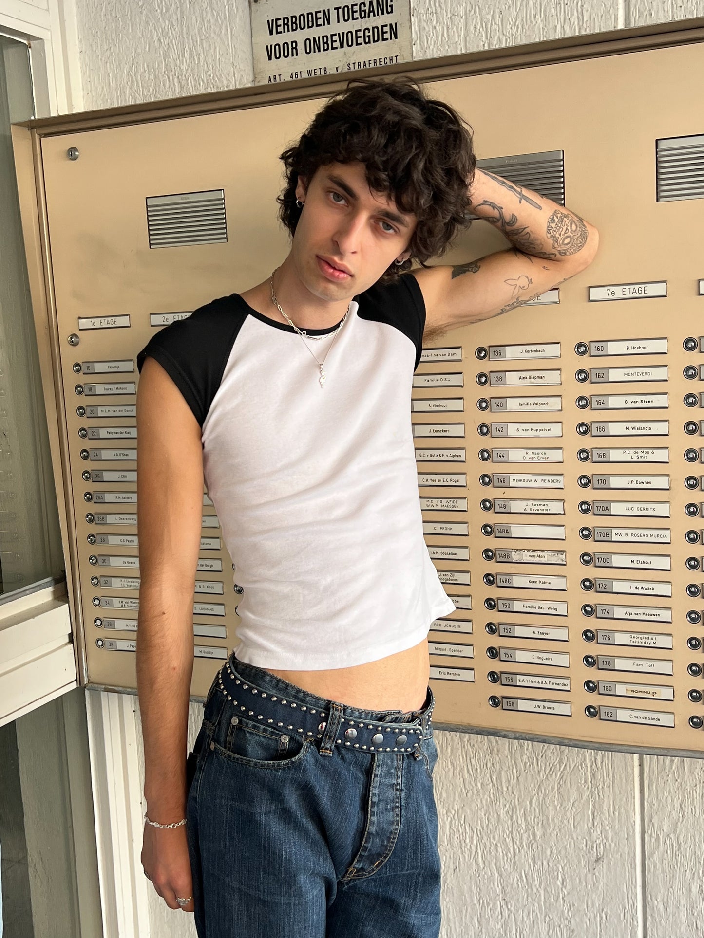 Black & White Baby Tee