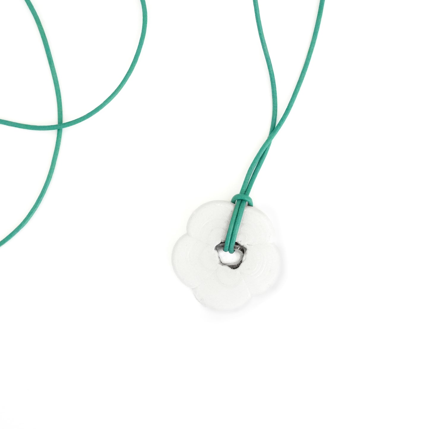 White Flower Necklace