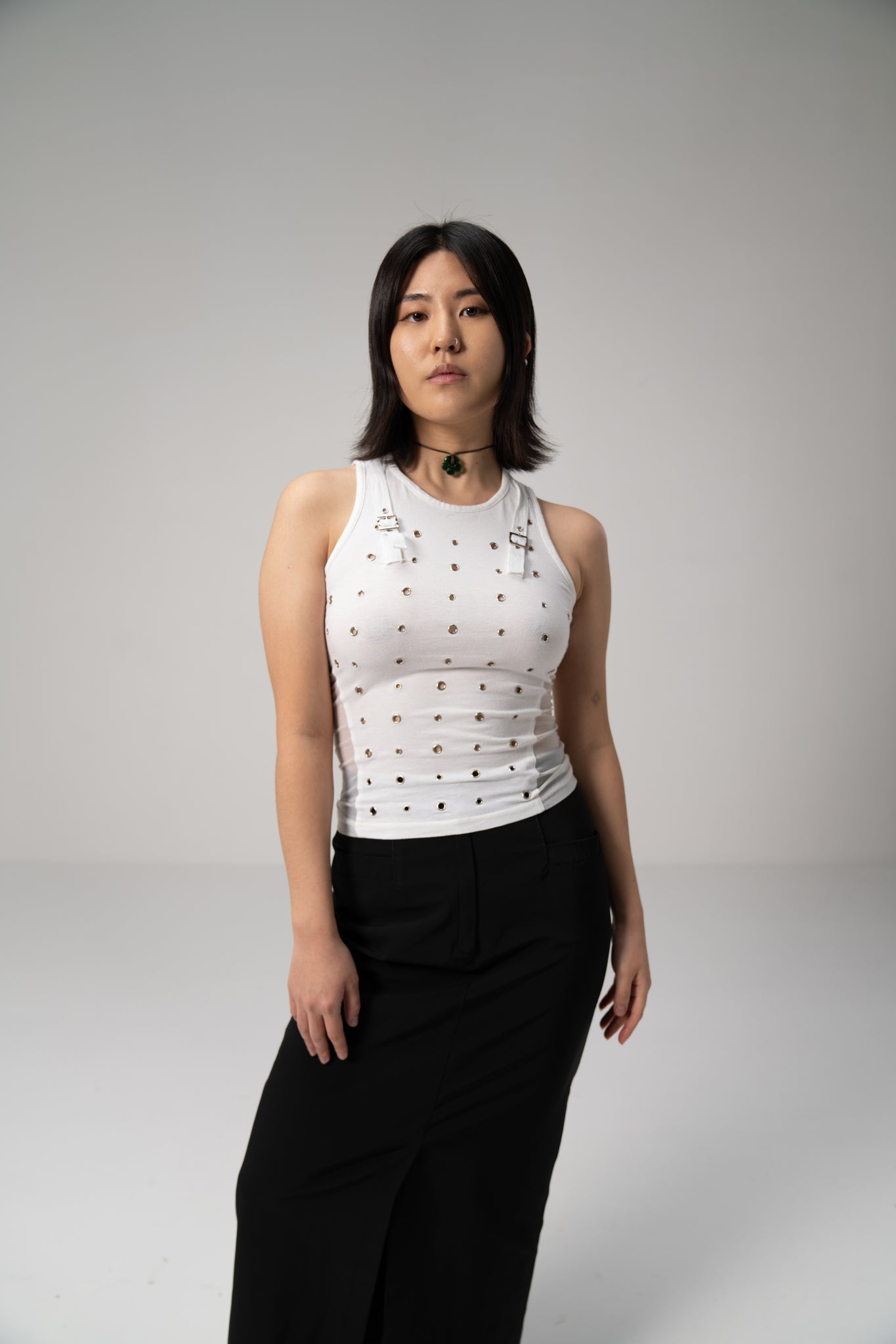 White Metal Tanktop