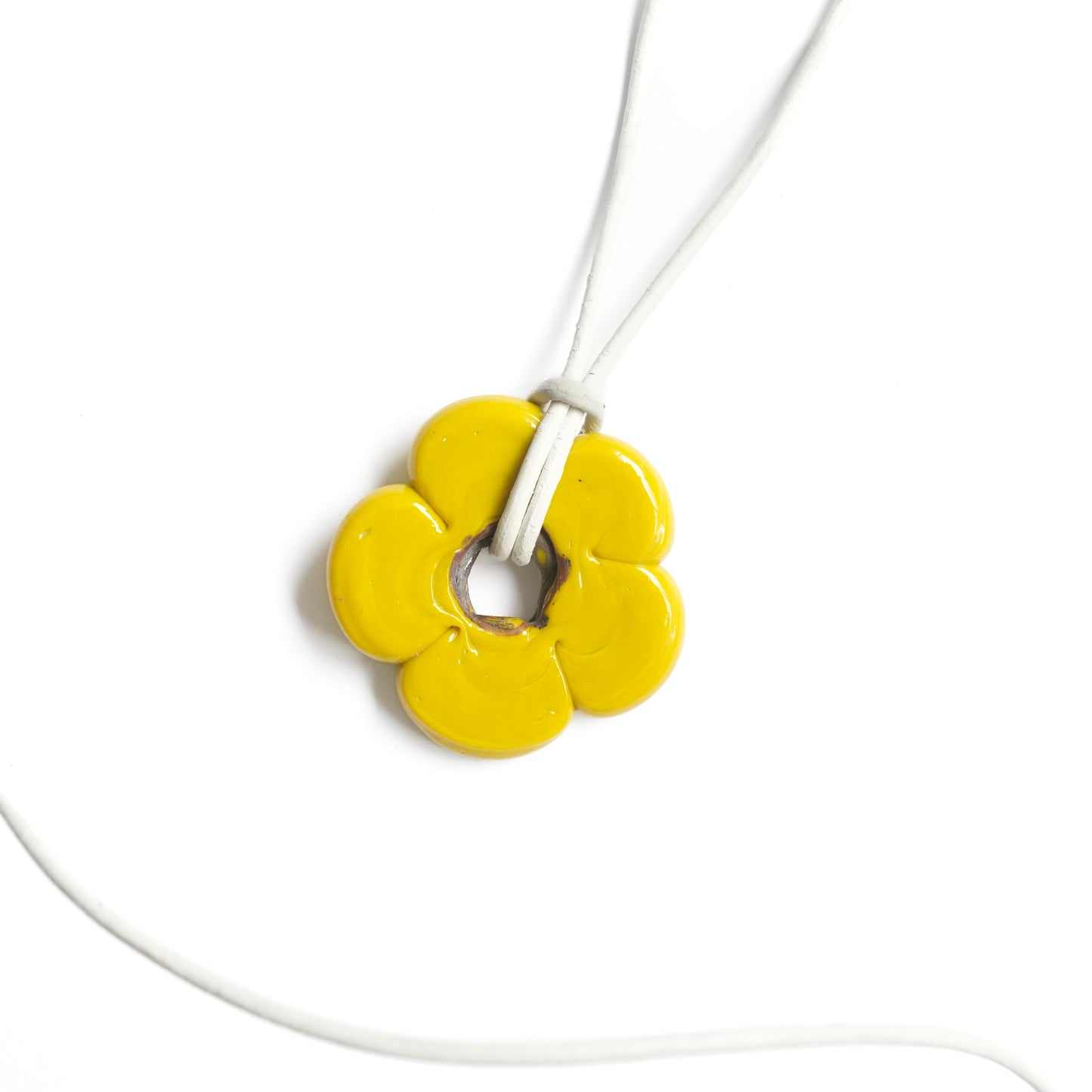 Yellow Flower Necklace