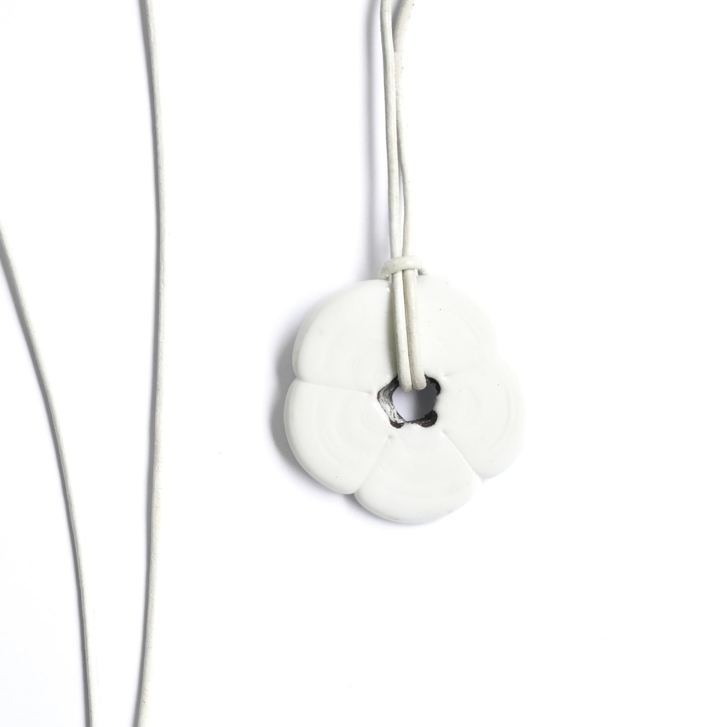 White Flower Necklace