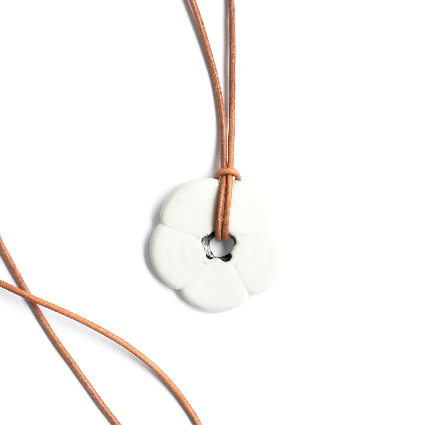 White Flower Necklace