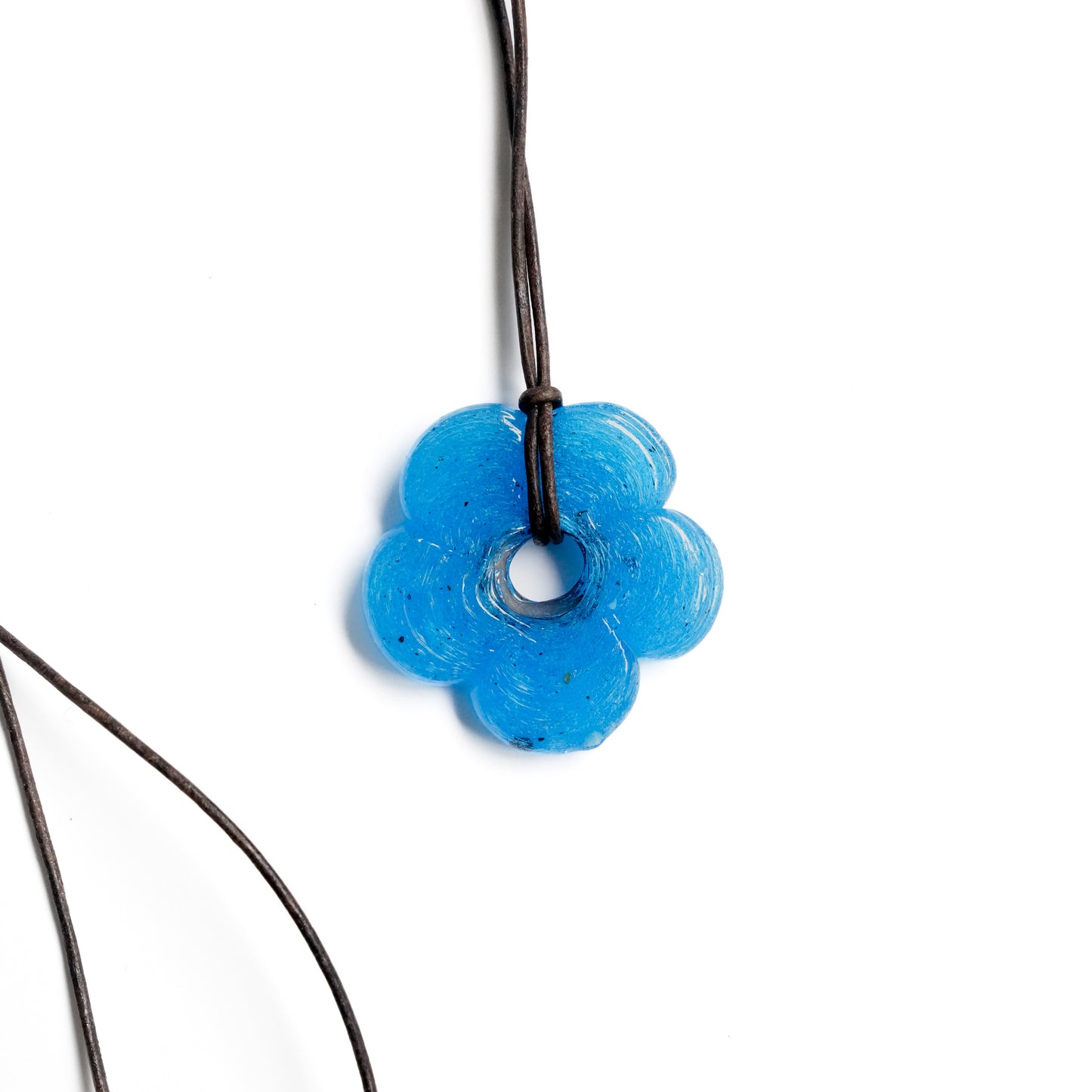 Blue Flower Necklace