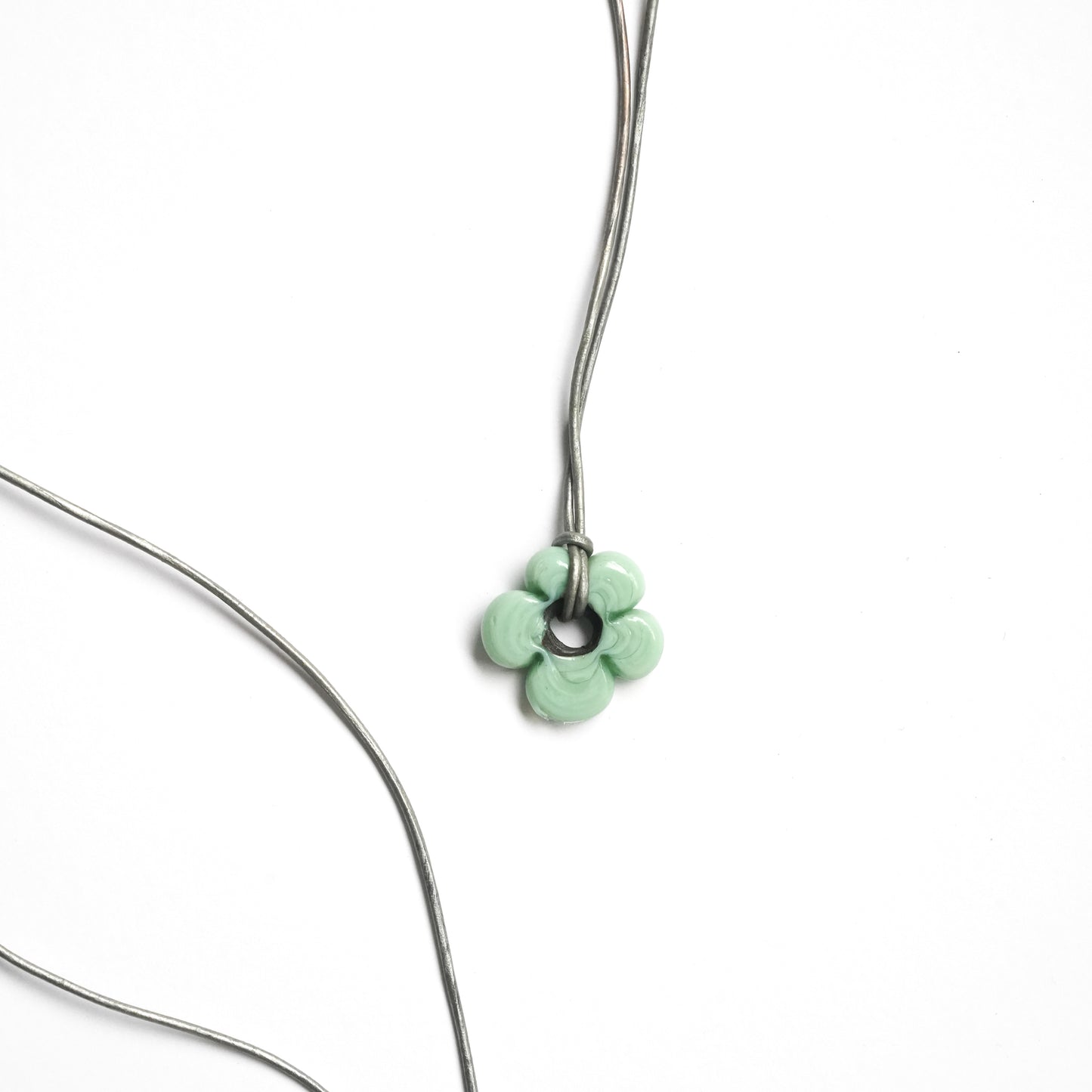 Mini Turquoise Flower Necklace