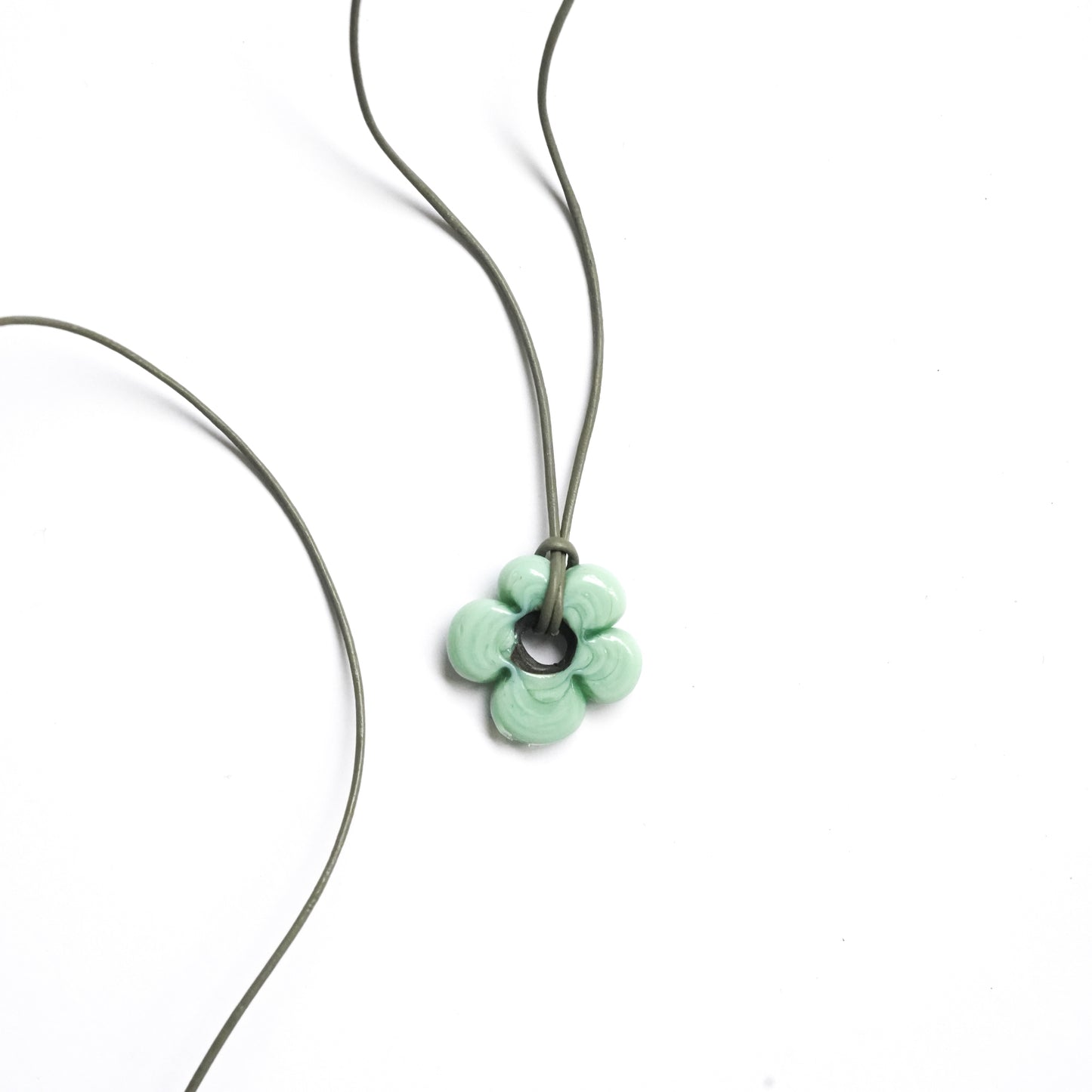 Mini Turquoise Flower Necklace