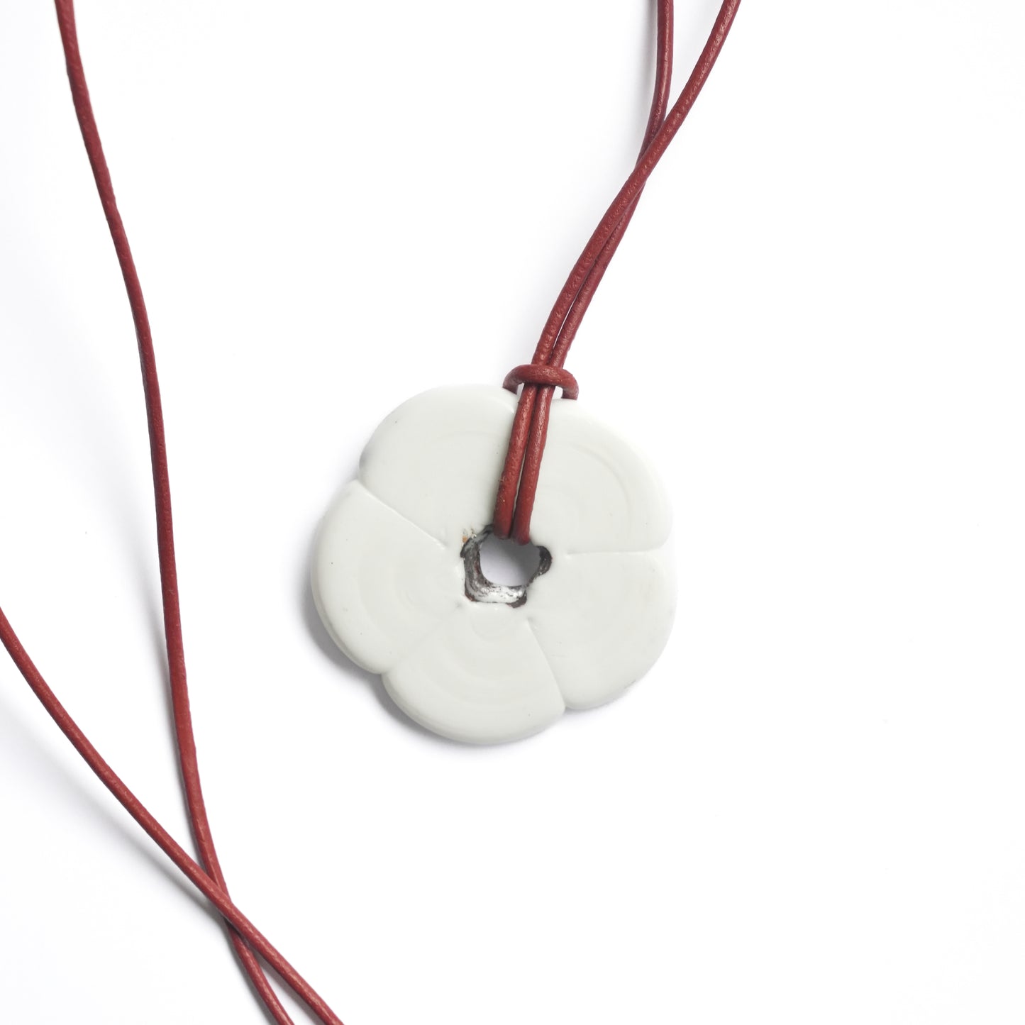White Flower Necklace