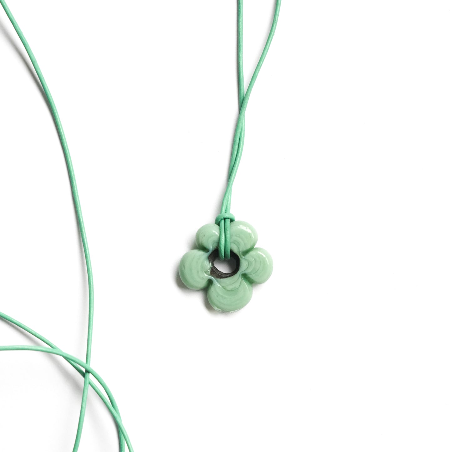 Mini Turquoise Flower Necklace