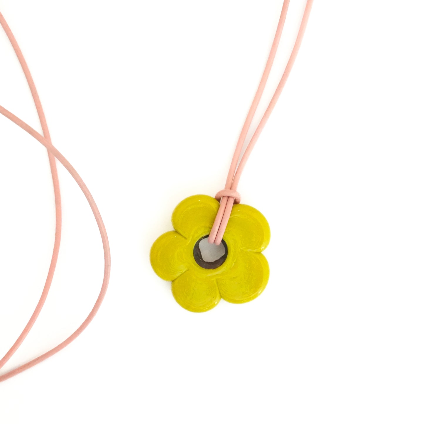 Yellow Flower Necklace