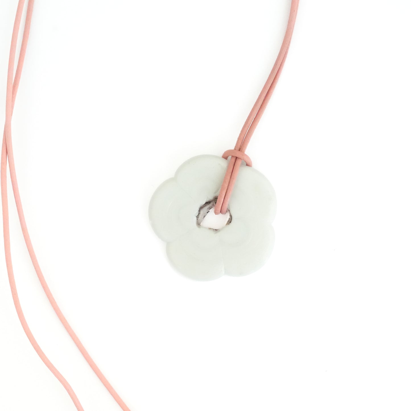 White Flower Necklace