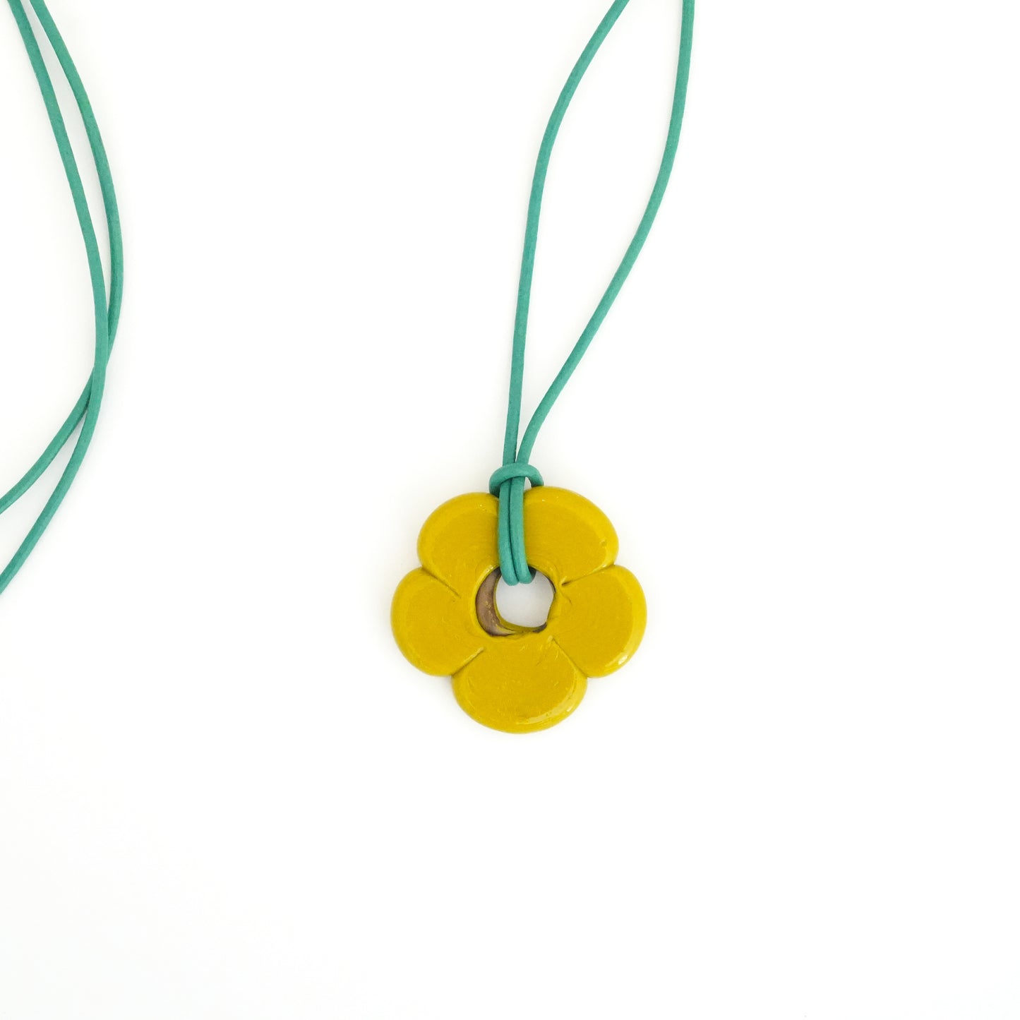 Yellow Flower Necklace