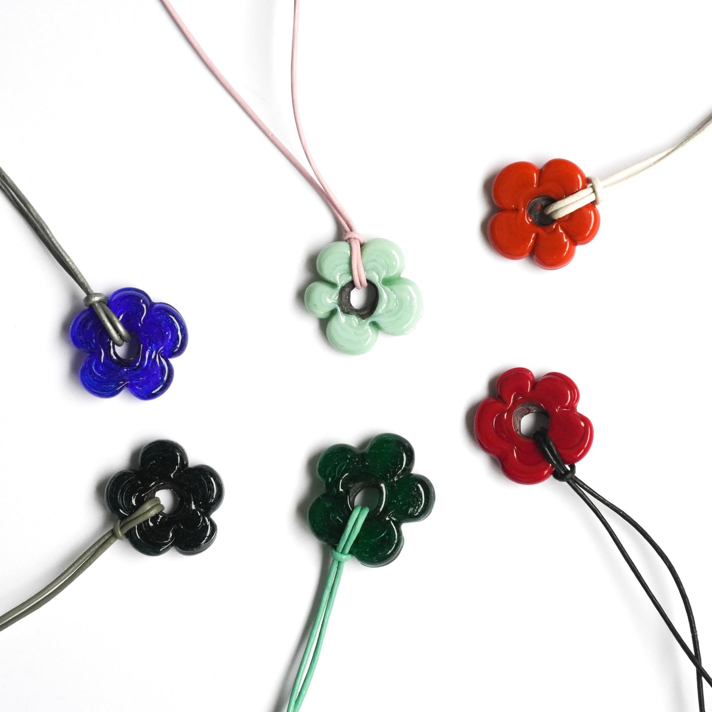 Mini Turquoise Flower Necklace