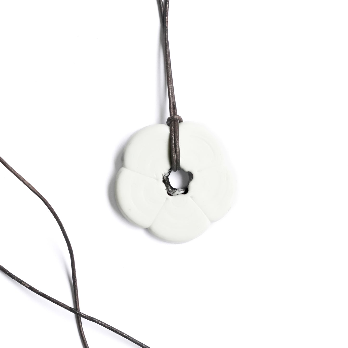White Flower Necklace