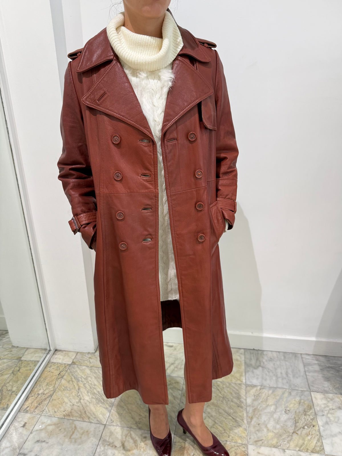 Leather Coat