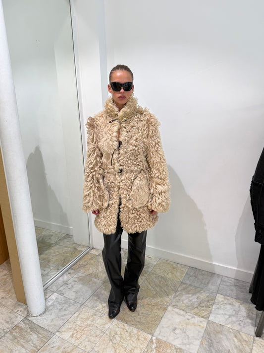 Reversible Shearling Coat