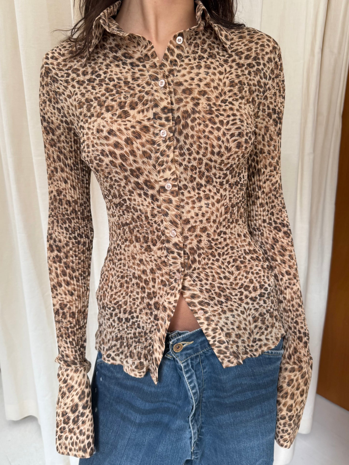 Leopard Blouse