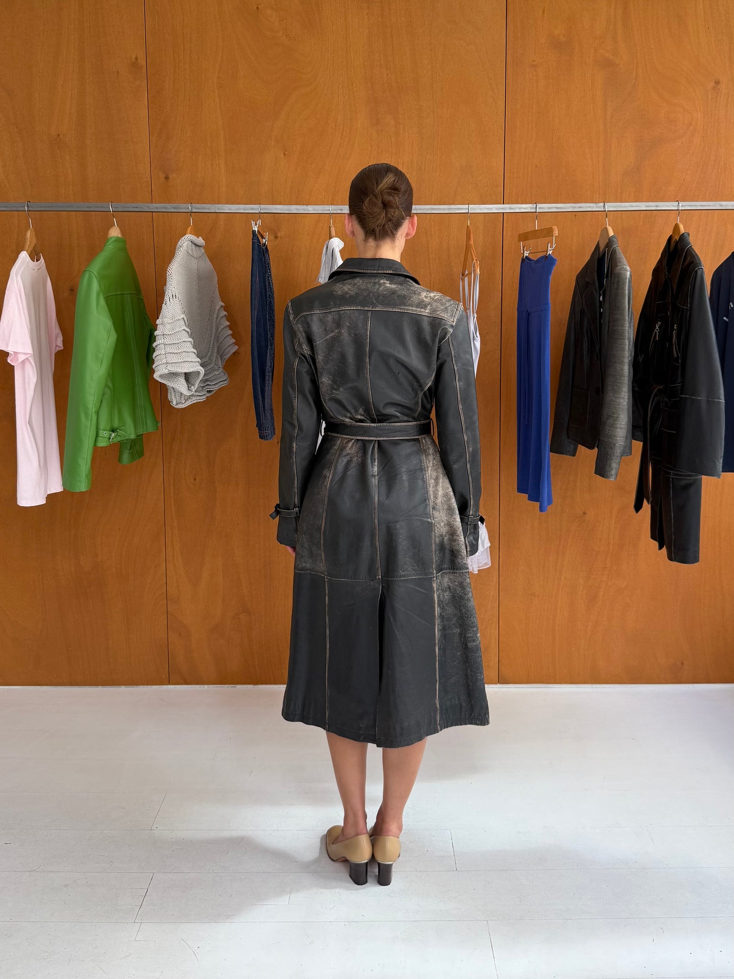 Leather Coat