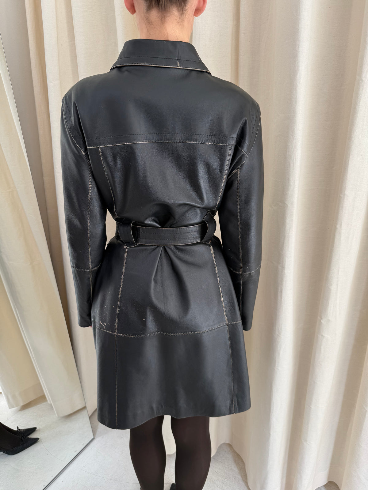 Leather Coat