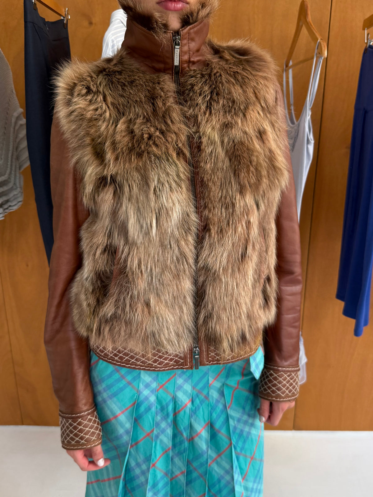 Leather & Fur Jacket