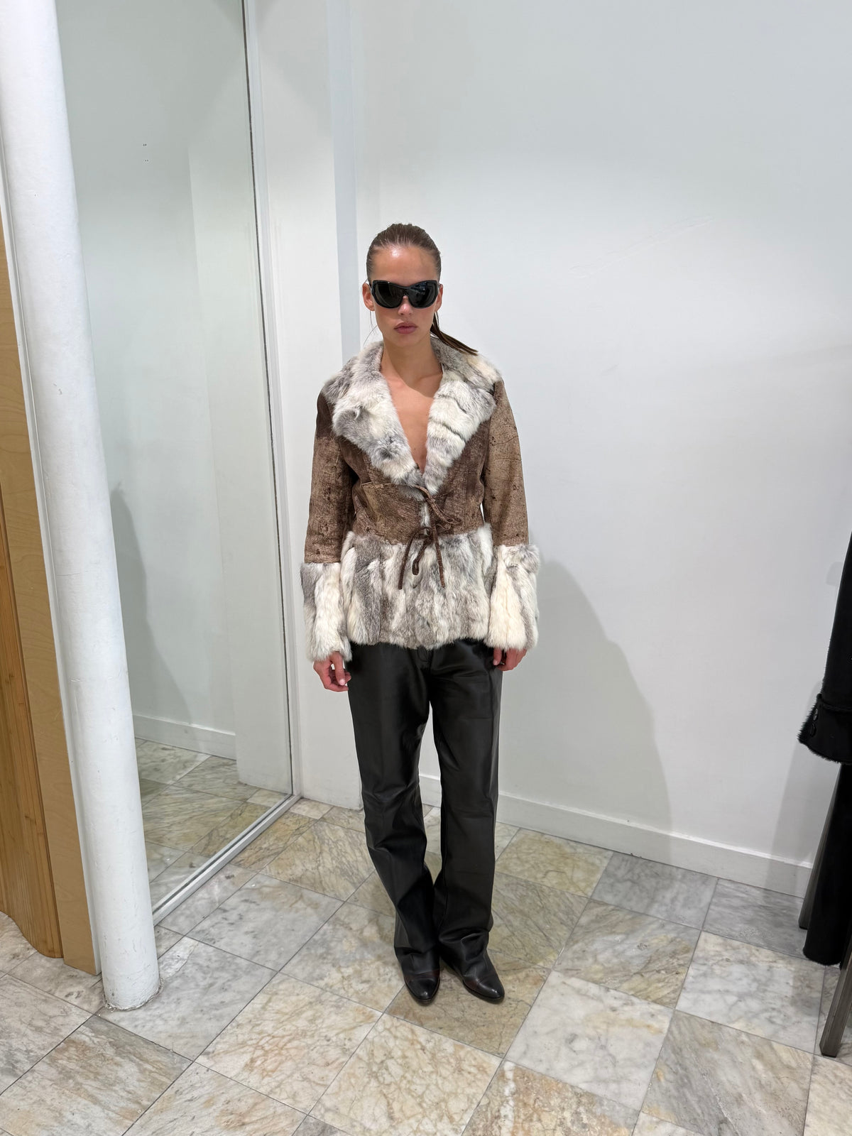 Leather & Fur Jacket