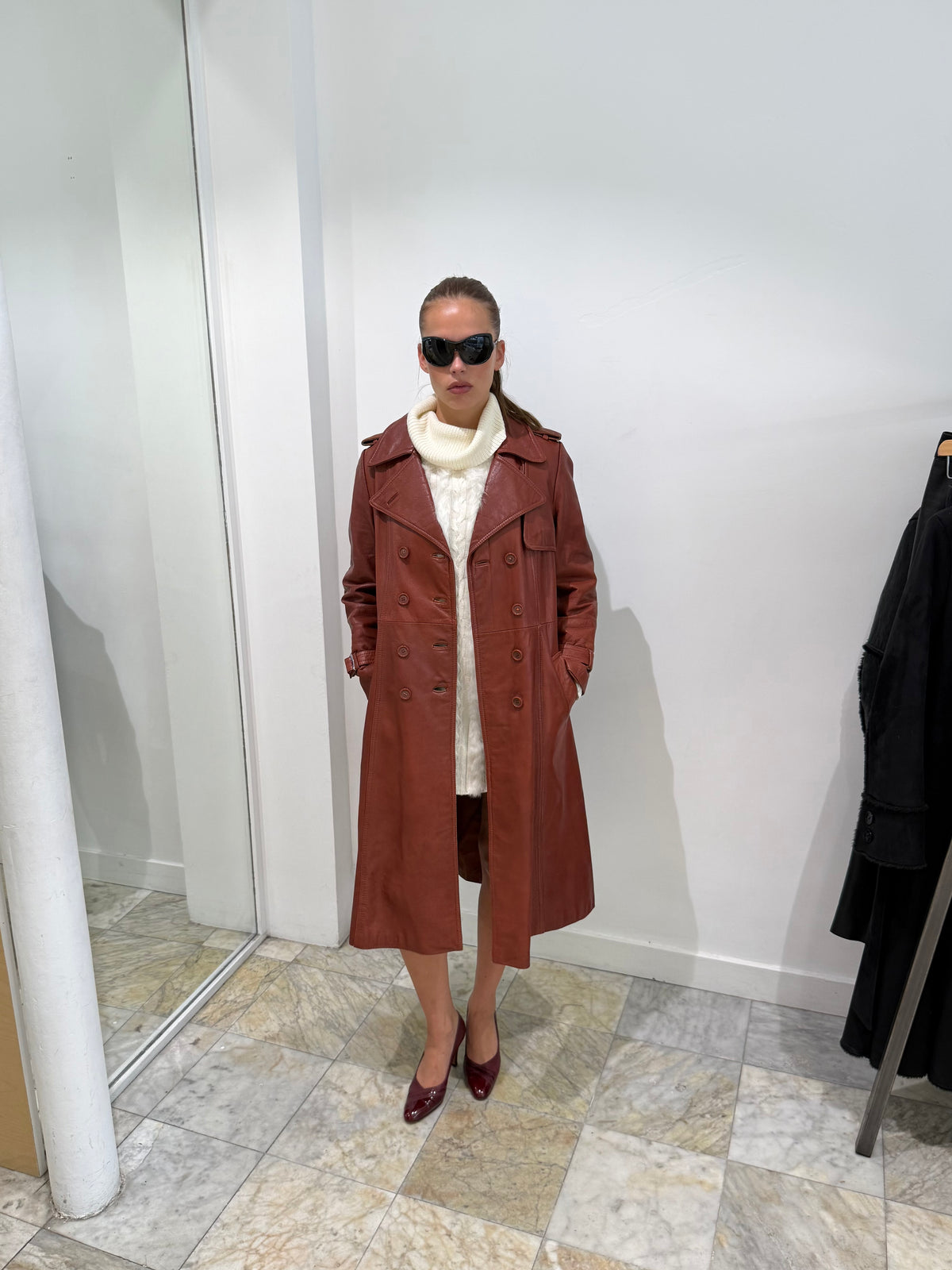 Leather Coat