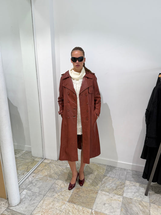 Leather Coat