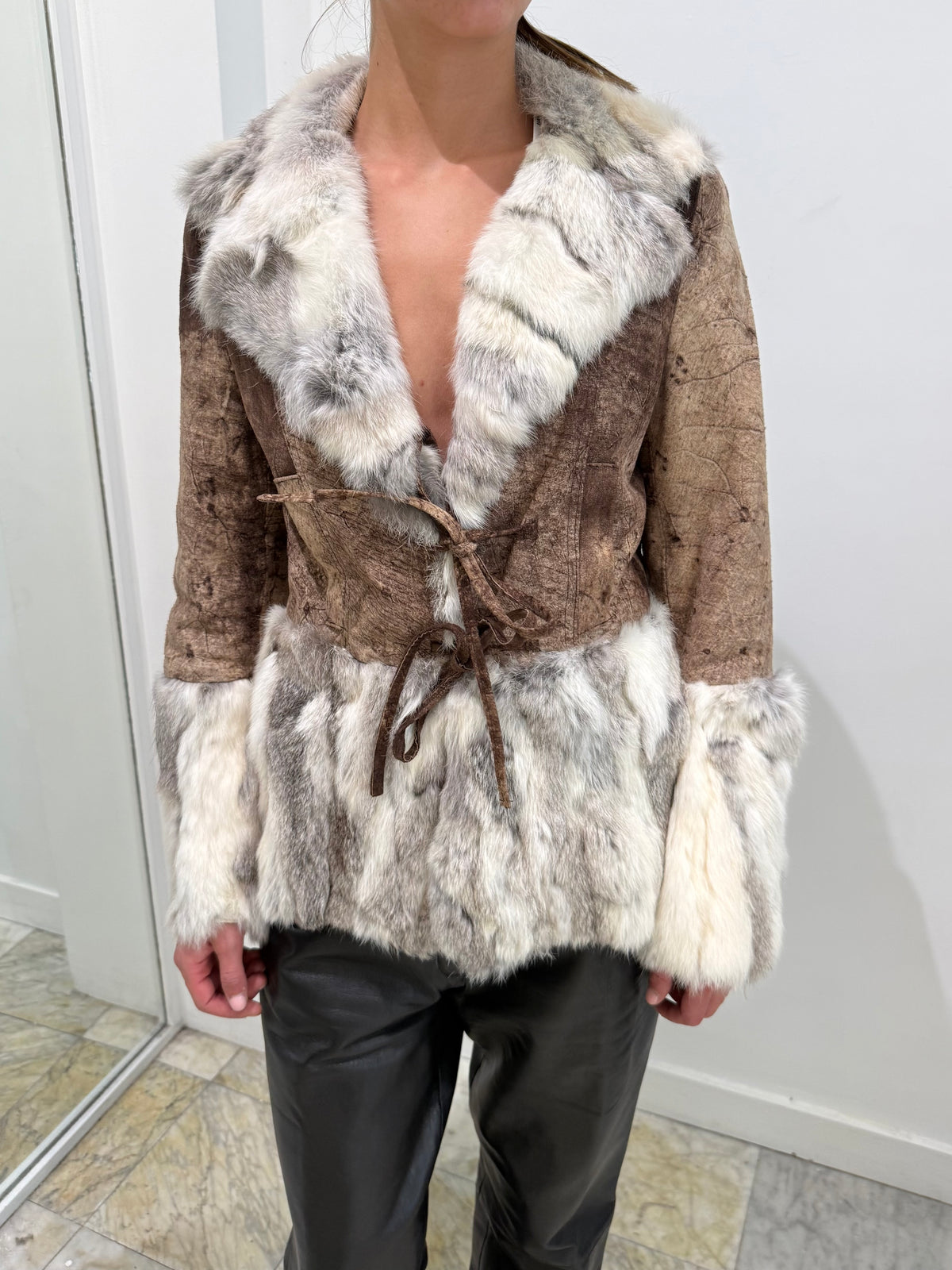 Leather & Fur Jacket