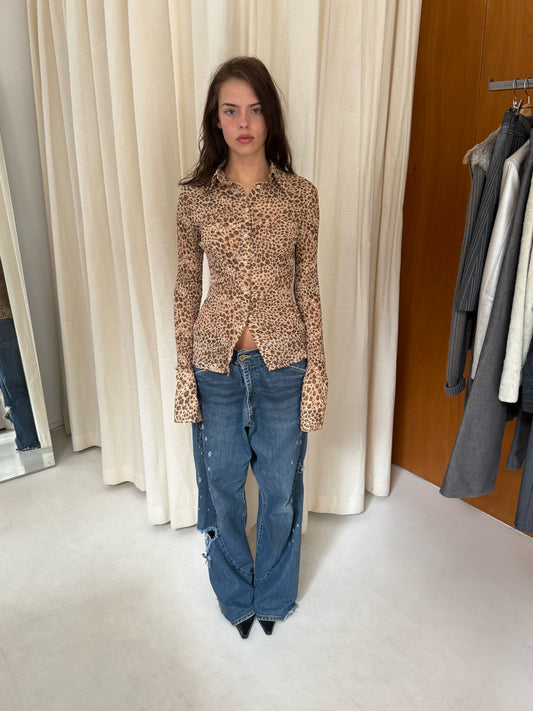 Leopard Blouse