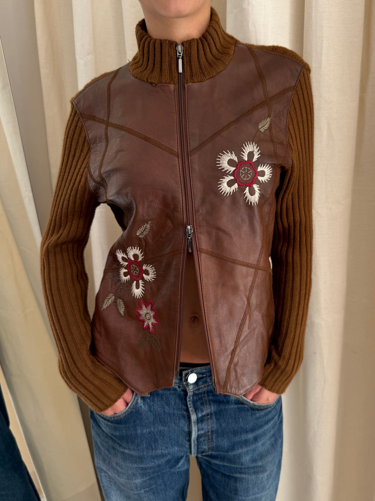 Leather & Wool Jacket