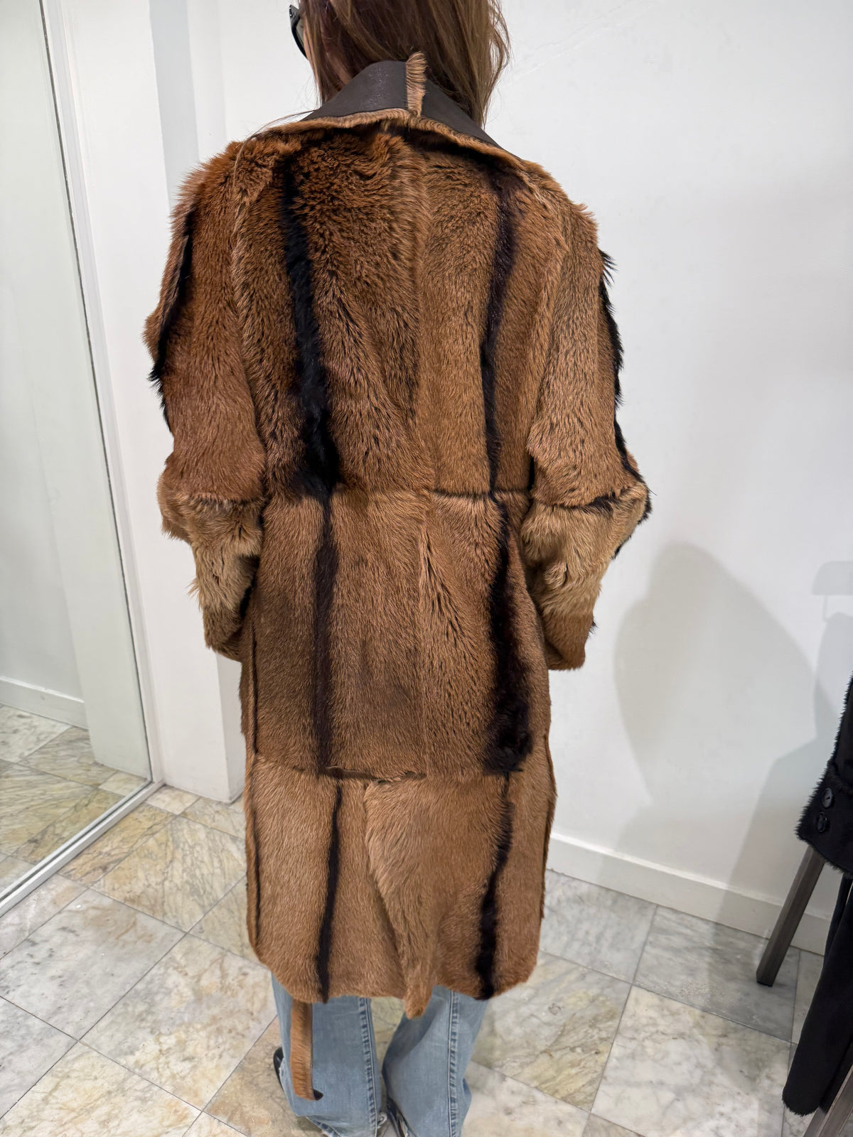 Reversible Shearling Coat