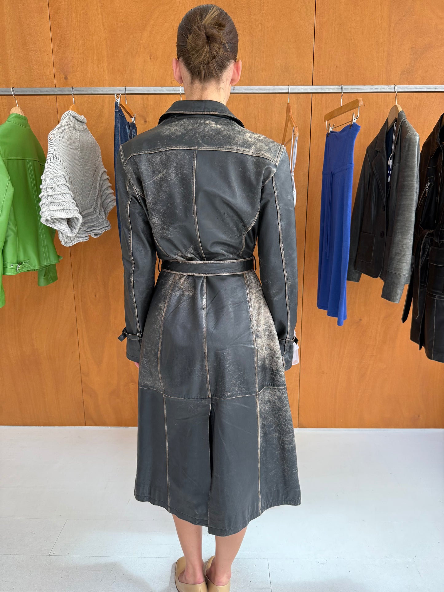 Leather Coat
