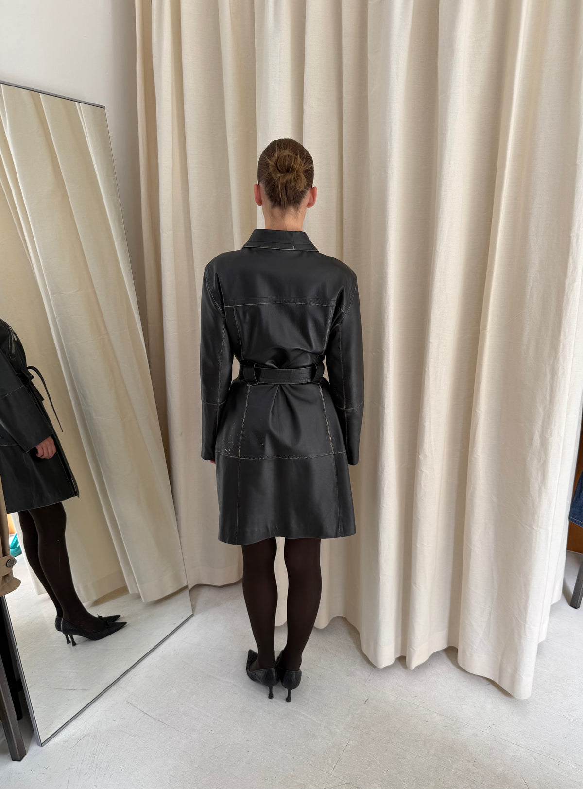 Leather Coat