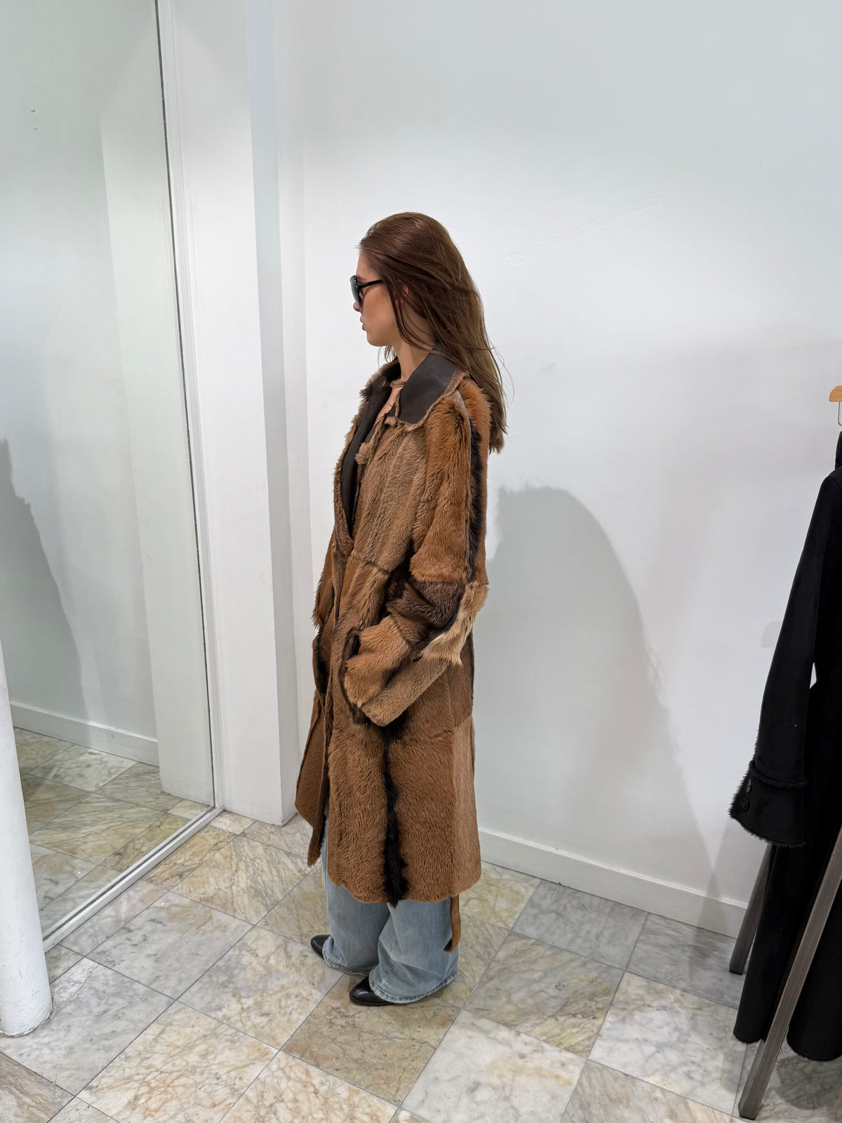 Reversible Shearling Coat
