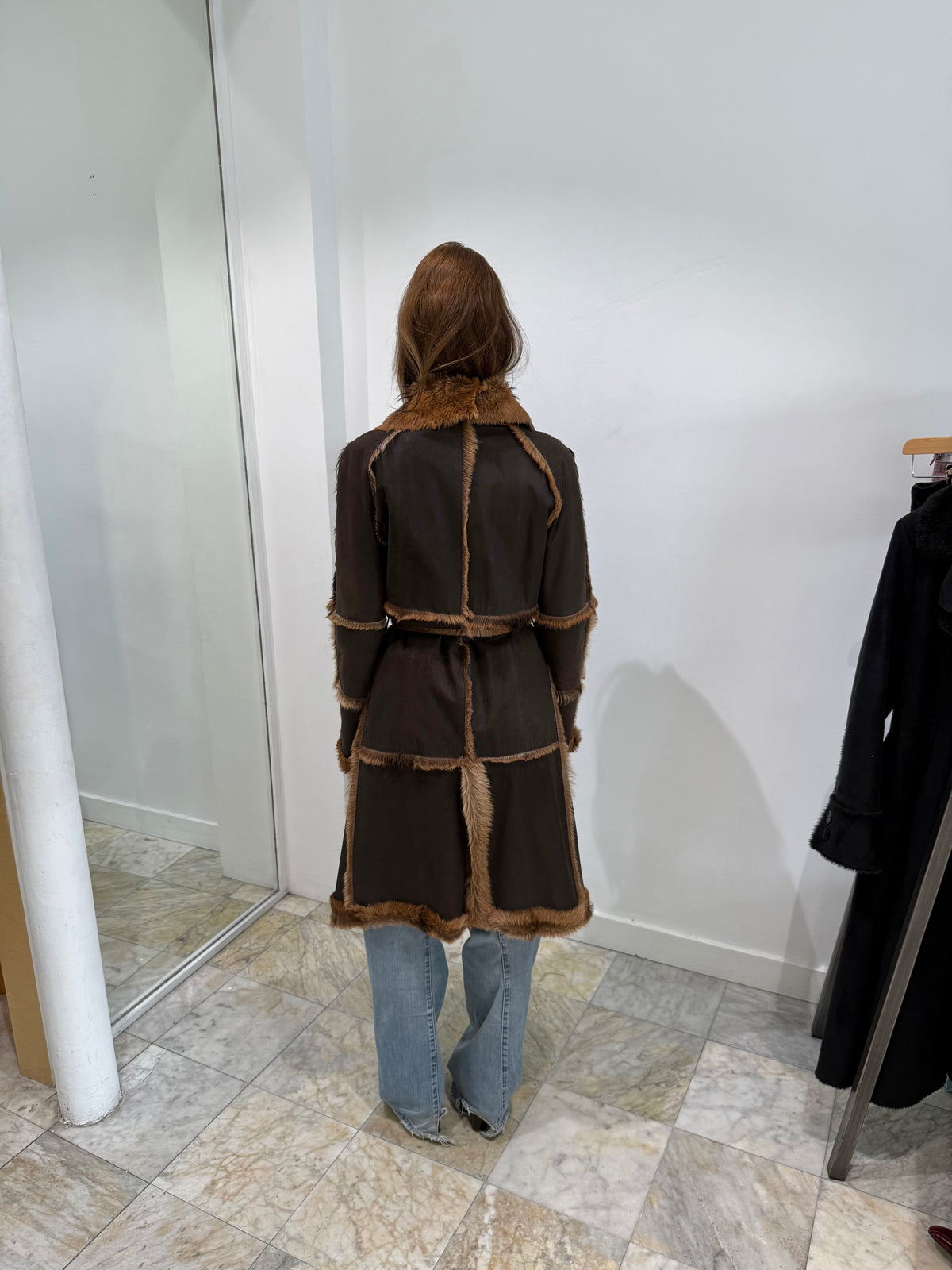 Reversible Shearling Coat