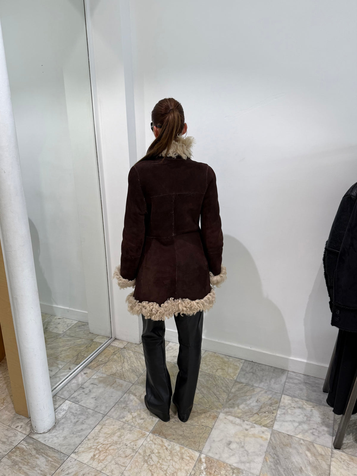 Reversible Shearling Coat