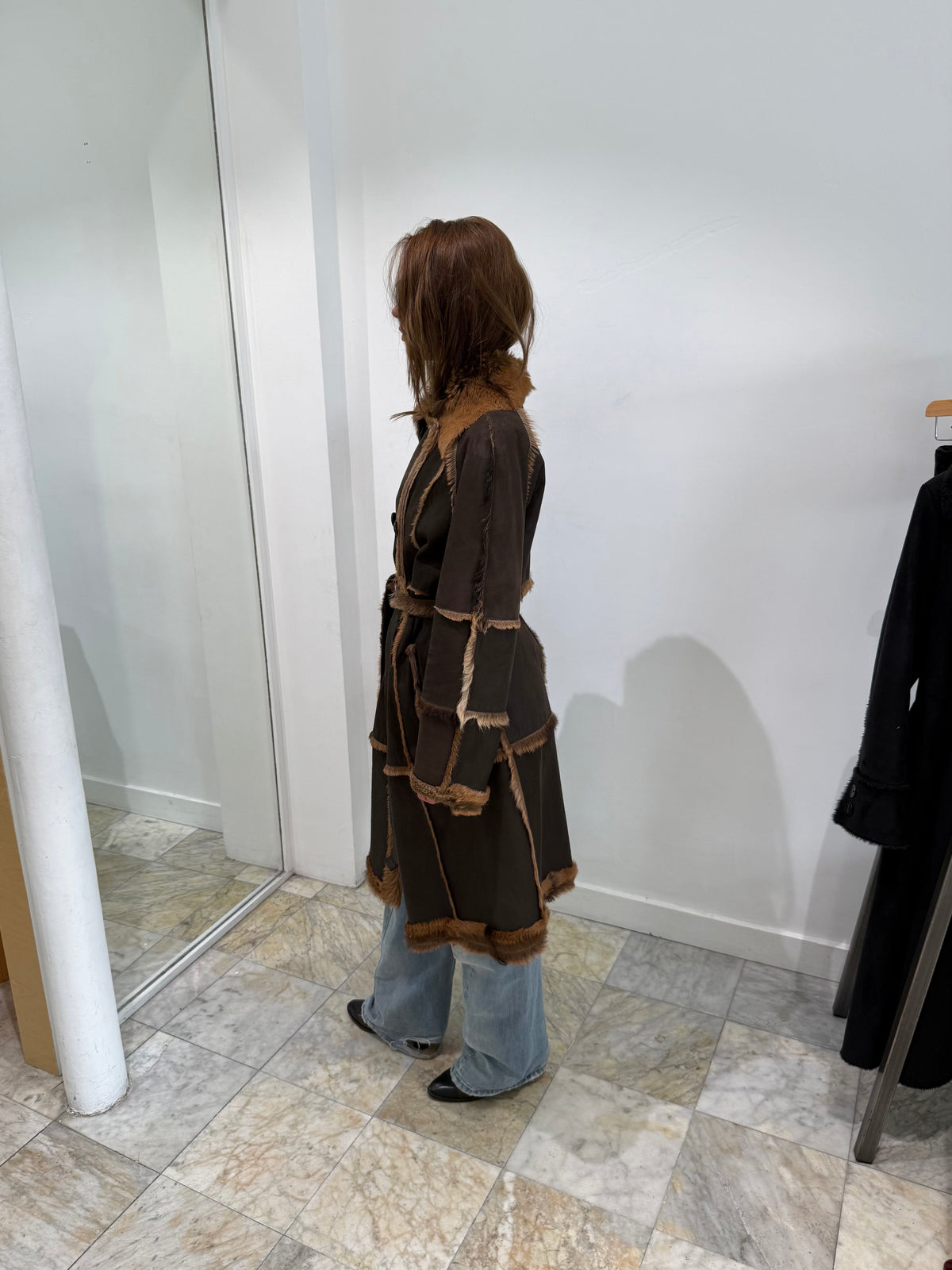 Reversible Shearling Coat