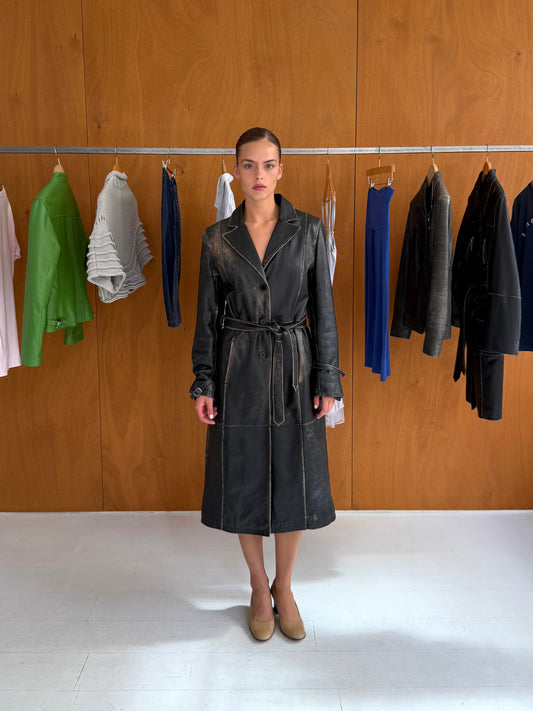 Leather Coat