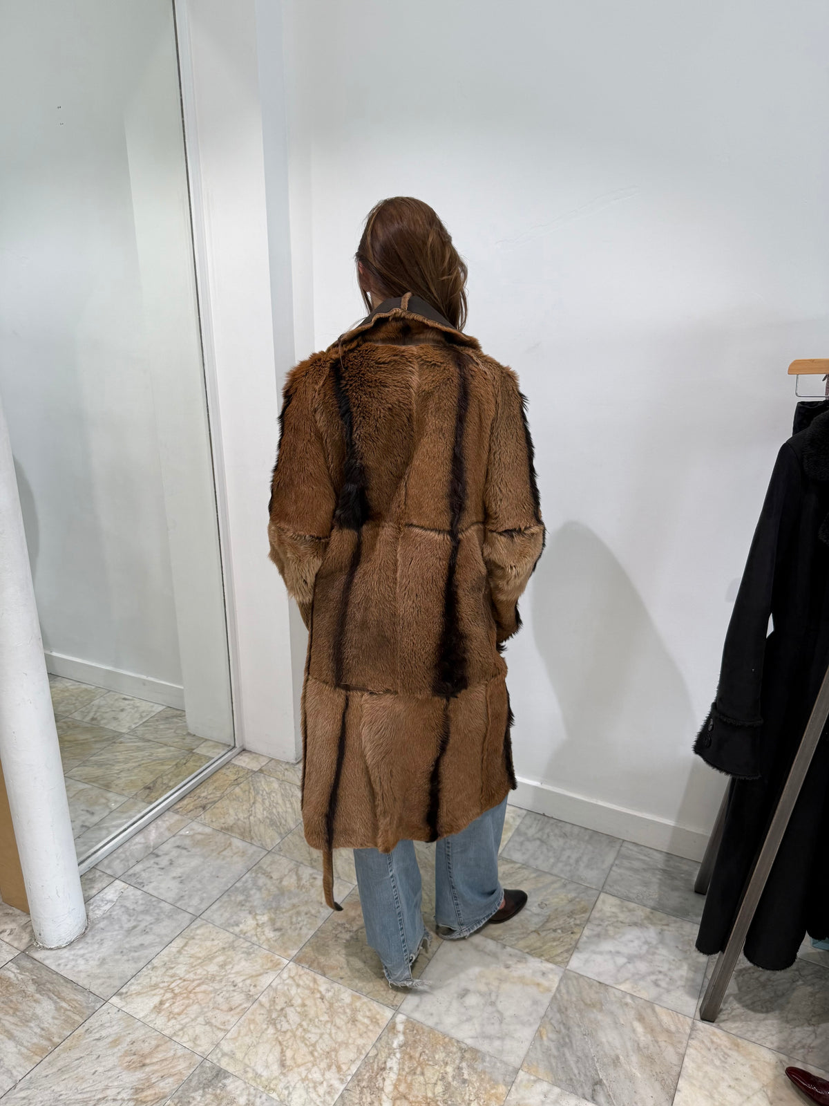 Reversible Shearling Coat
