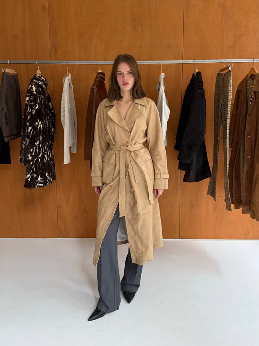 Leather Trenchcoat