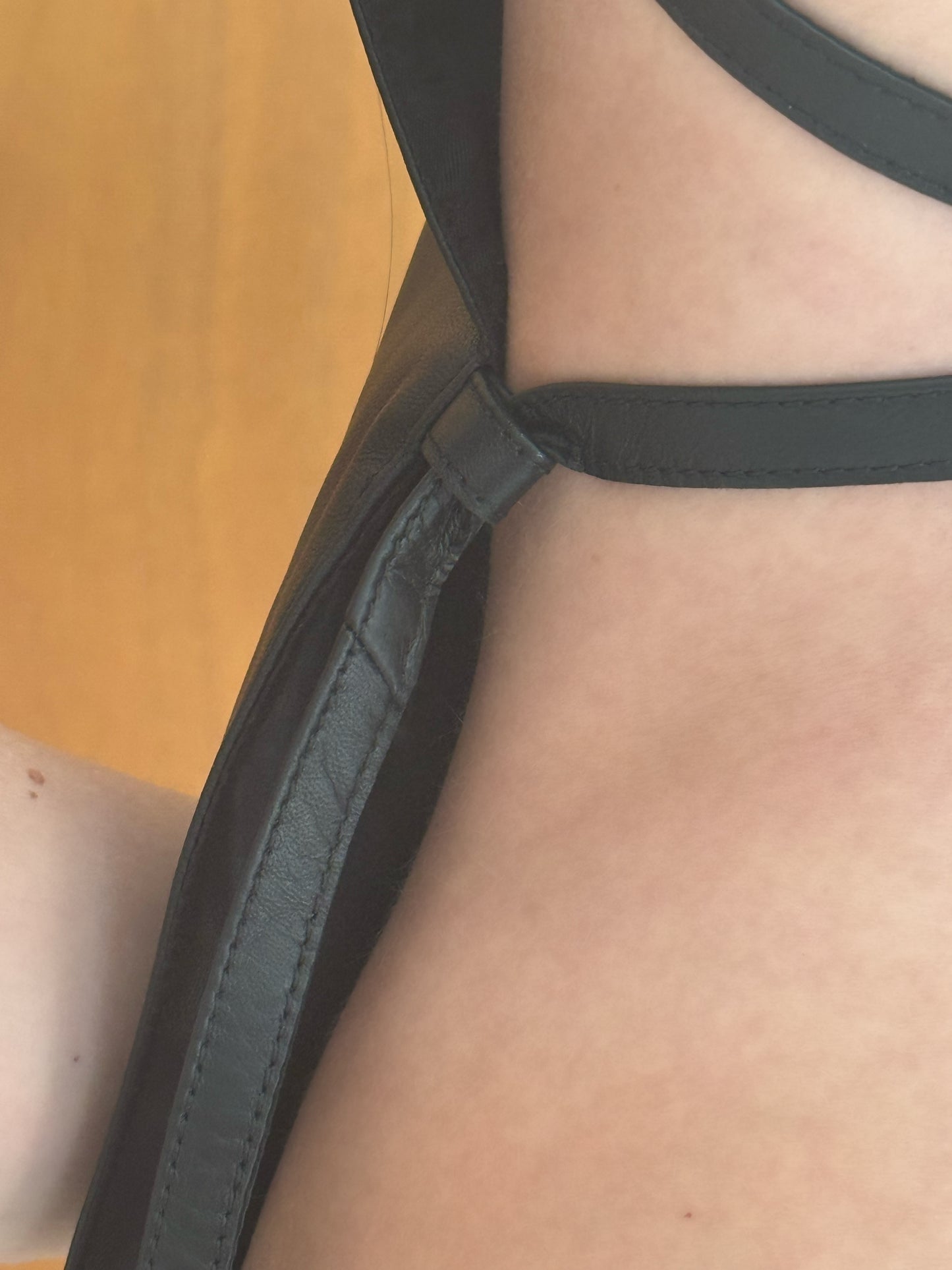 Black Leather Top