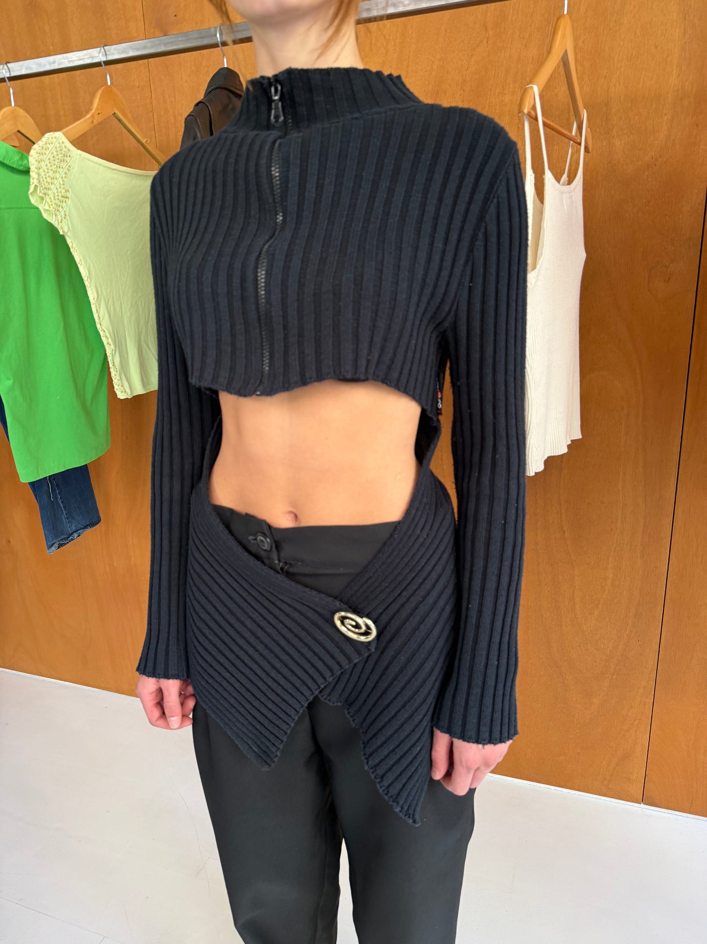 Cut-out Sweater