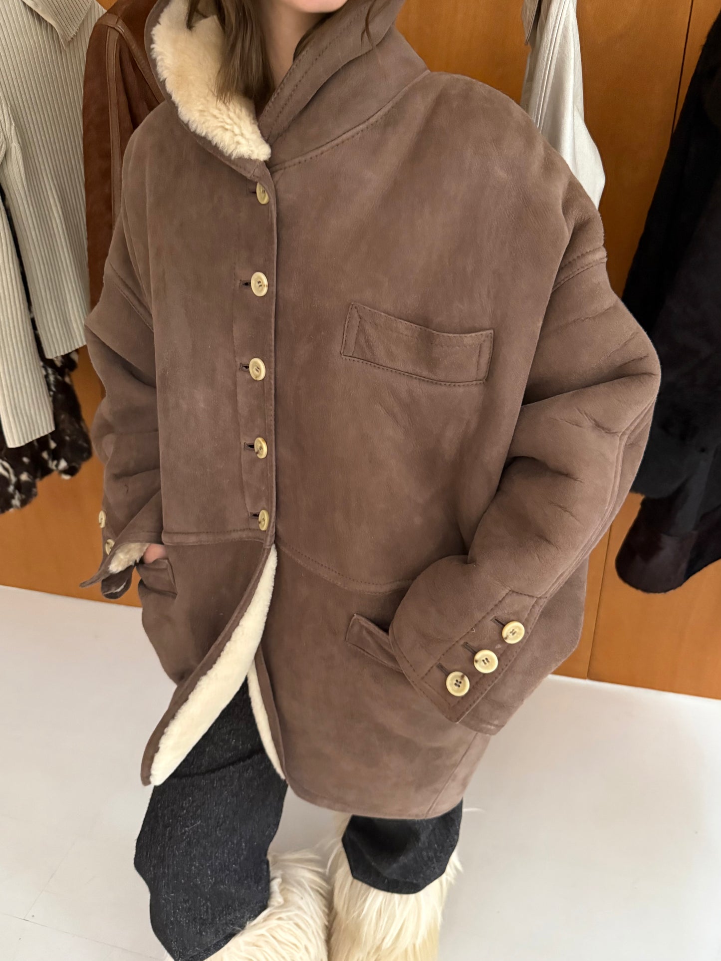 Shearling Coat