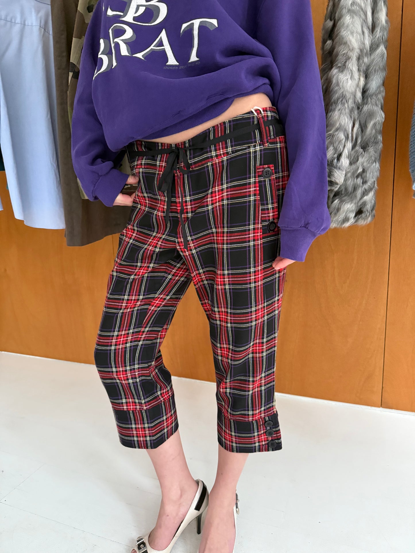 Plaid Pants