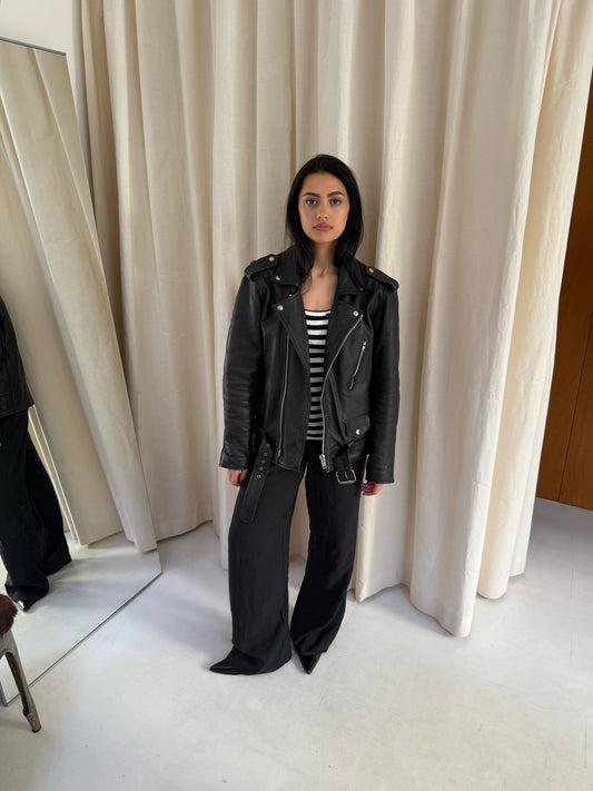 Leather Biker Jacket