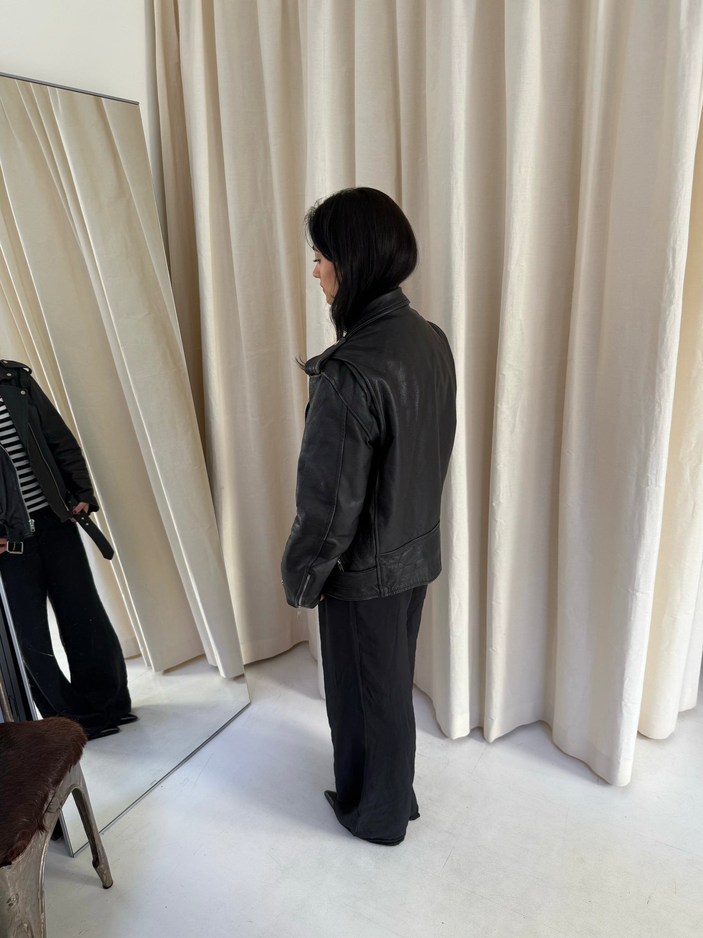Leather Biker Jacket